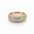 Lab-Grown Diamond Band Ring in 18K Gold