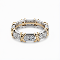 Lab-Grown Diamond Band Ring in 18K Gold