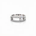 Lab-Grown Diamond Band Ring in 18K Gold