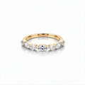 Lab-Grown Diamond Band Ring in 18K Gold