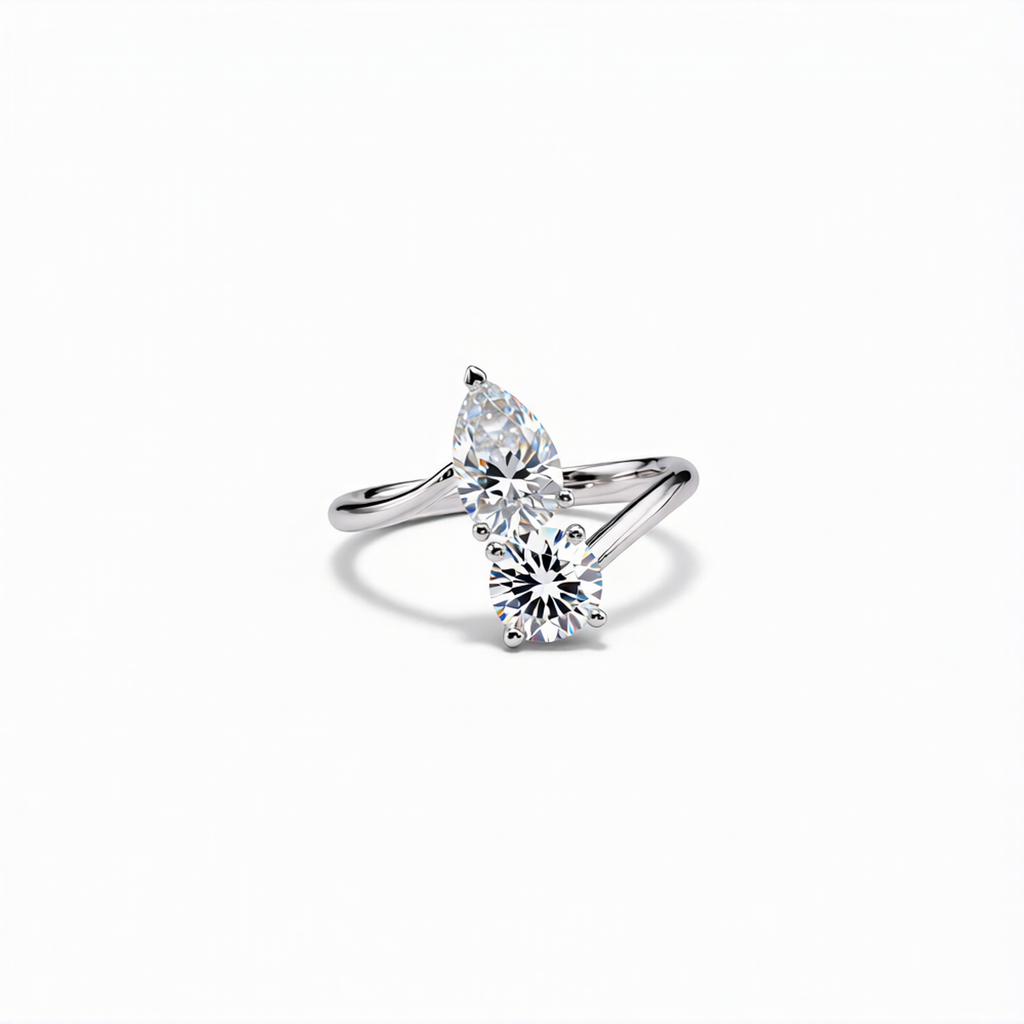 Lab-Grown Diamond Ring in 18K Gold