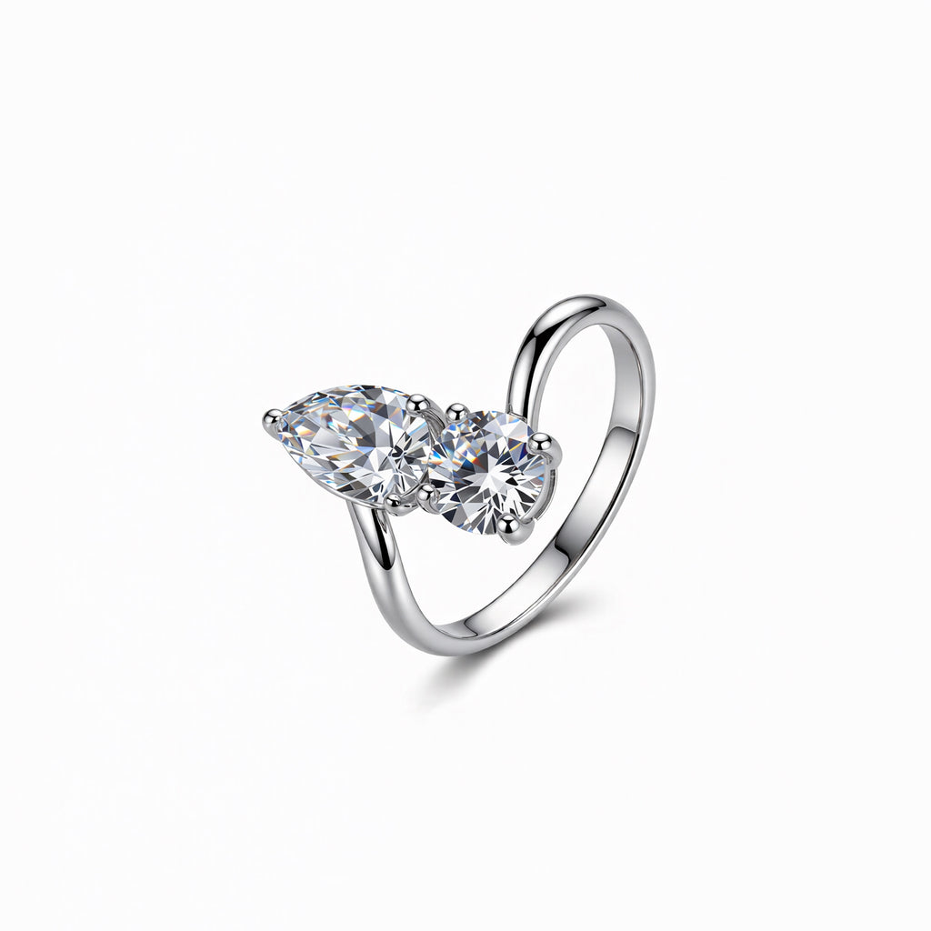 Lab-Grown Diamond Ring in 18K Gold
