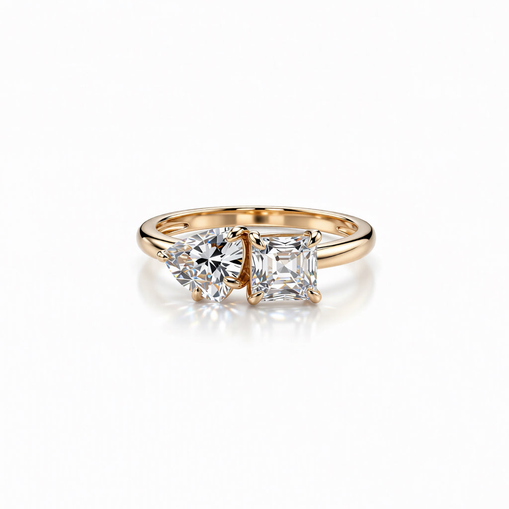 Lab-Grown Diamond Ring in 18K Gold